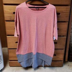 LuLaRoe "Irma" Tunic Top womens M (10-12)